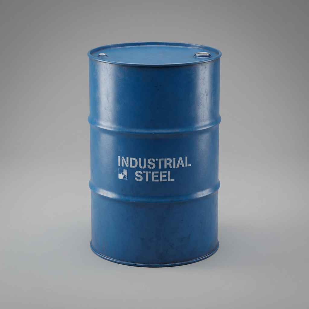 Industrial steel drum